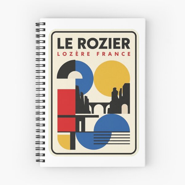 Item preview, Retro Le Rozier Bauhaus Geometric Skyline designed and sold by k3rstman1.