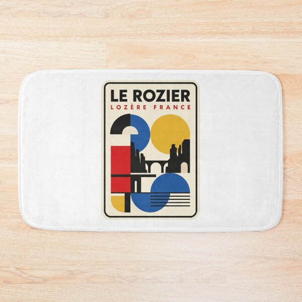 Item preview, Retro Le Rozier Bauhaus Geometric Skyline designed and sold by k3rstman1.