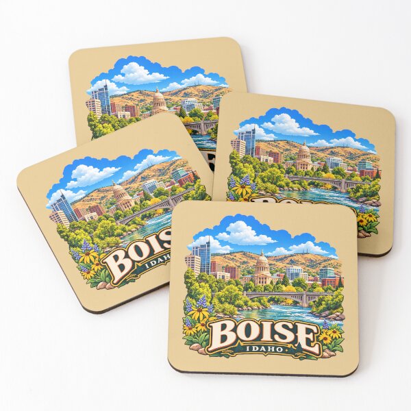 Item preview, Boise, Idaho designed and sold by Myra365Art.
