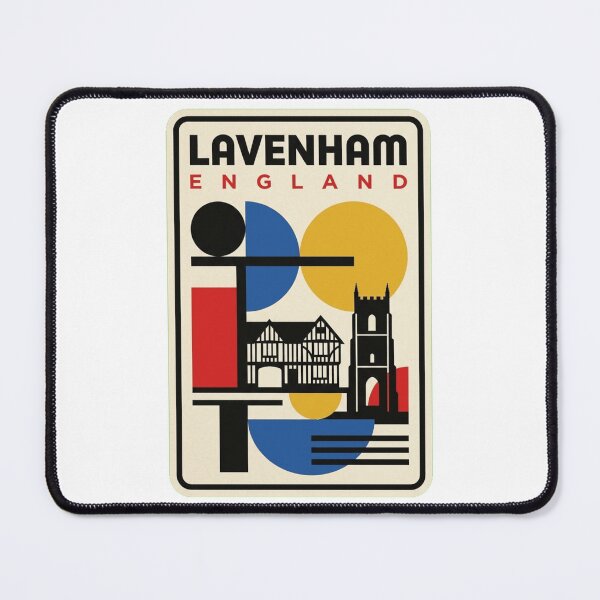 Item preview, Retro Lavenham Bauhaus Geometric Skyline designed and sold by k3rstman1.