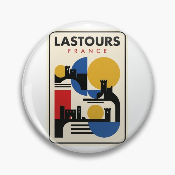 Item preview, Retro Lastours Bauhaus Geometric Skyline designed and sold by k3rstman1.