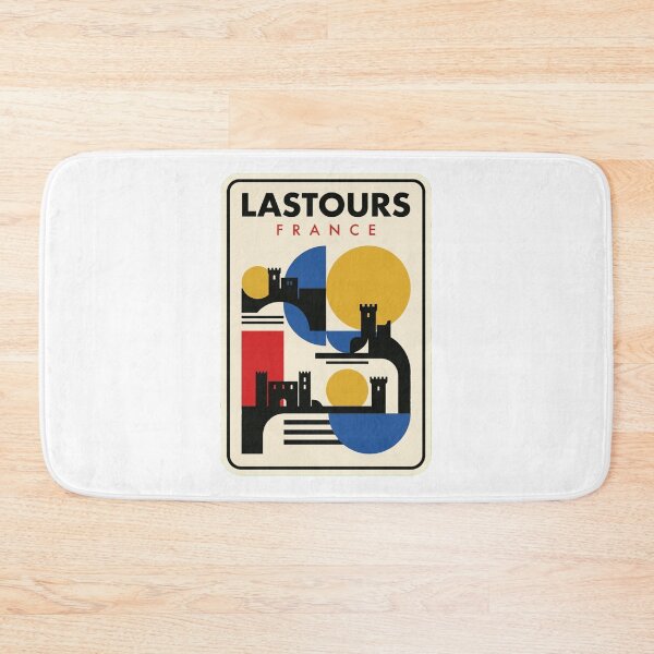 Item preview, Retro Lastours Bauhaus Geometric Skyline designed and sold by k3rstman1.