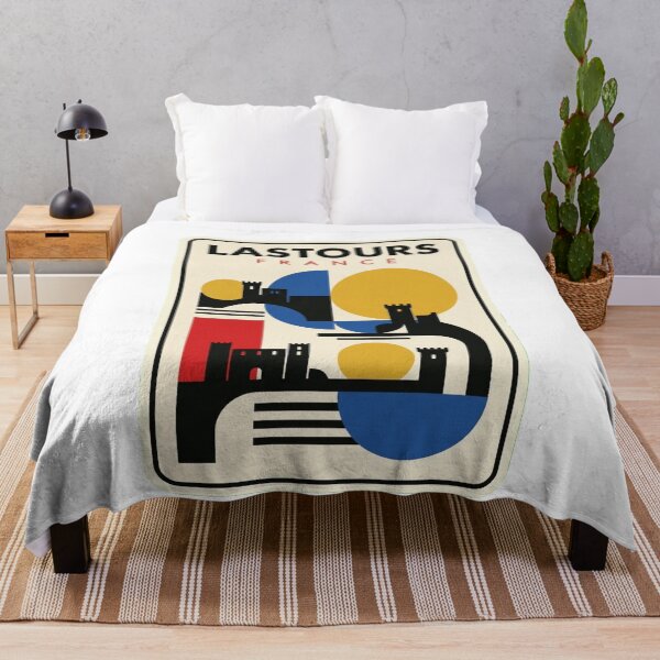 Item preview, Retro Lastours Bauhaus Geometric Skyline designed and sold by k3rstman1.