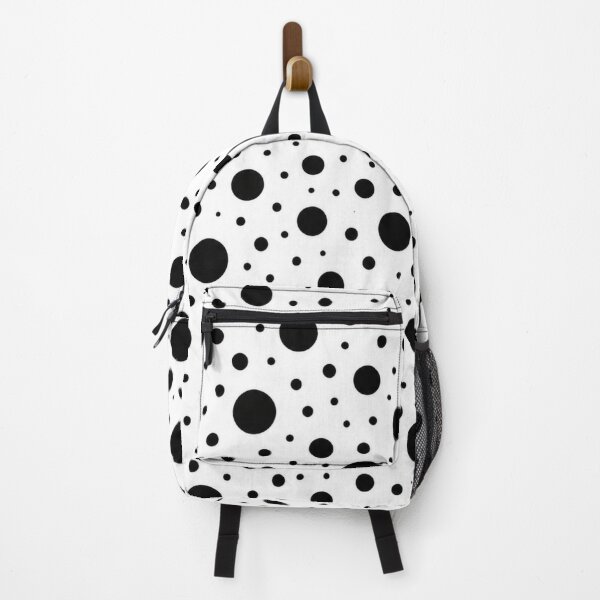 Item preview, Black and White Polka Dot Pattern Modern Confetti Art designed and sold by Shivora Studio.