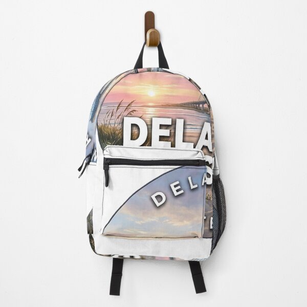 Item preview, Delaware Seashore State Park Delaware Sunrise Dunes Round Badge Sticker designed and sold by DetourDgn.