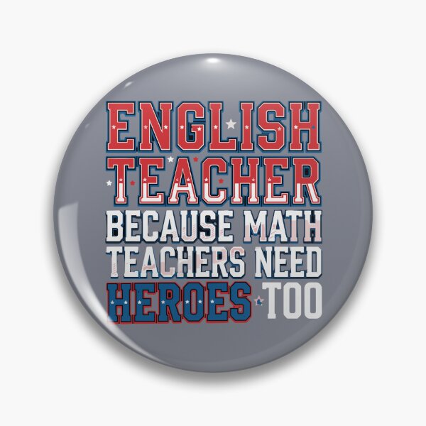 Artikelvorschau, Englischlehrer, weil auch Mathematiklehrer Helden brauchen – ein witziger Pädagoge entworfen und verkauft von SofiBlair.