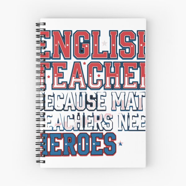 Item preview, Profesor de inglés: Porque los profesores de matemáticas también necesitan héroes. Educador divertido. designed and sold by SofiBlair.