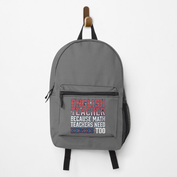 Item preview, English Teacher Because Math Teachers Need Heroes Too Funny Educator designed and sold by SofiBlair.