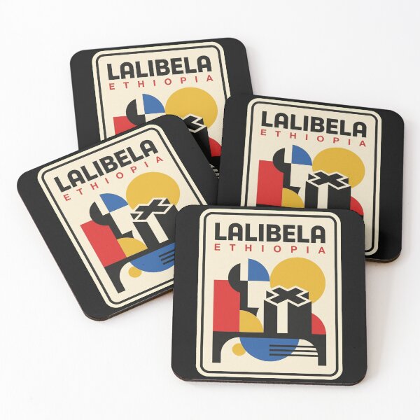 Item preview, Retro Lalibela Bauhaus Geometric Skyline designed and sold by k3rstman1.