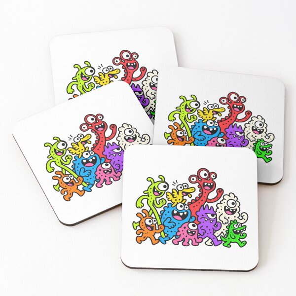 Item preview, Quirky Creature Parade designed and sold by Thai Vibe Studio.