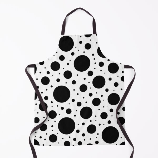 Item preview, Bold Black Polka Dot Pattern Minimalist Confetti Print designed and sold by Shivora Studio.