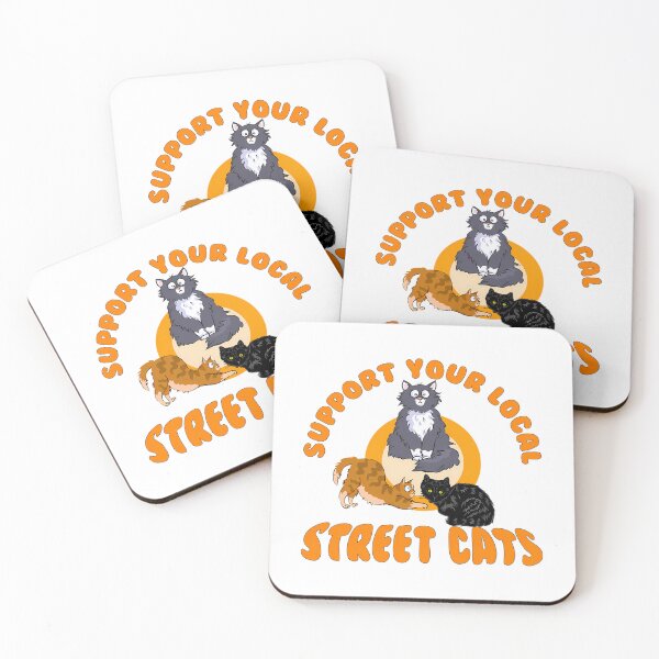 Item preview, Support Your Local Street Cats  designed and sold by saraya-correll.