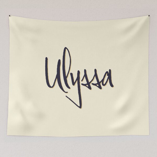 Item preview, ULYSSA personalized type design designed and sold by CharlottePlaceArt.