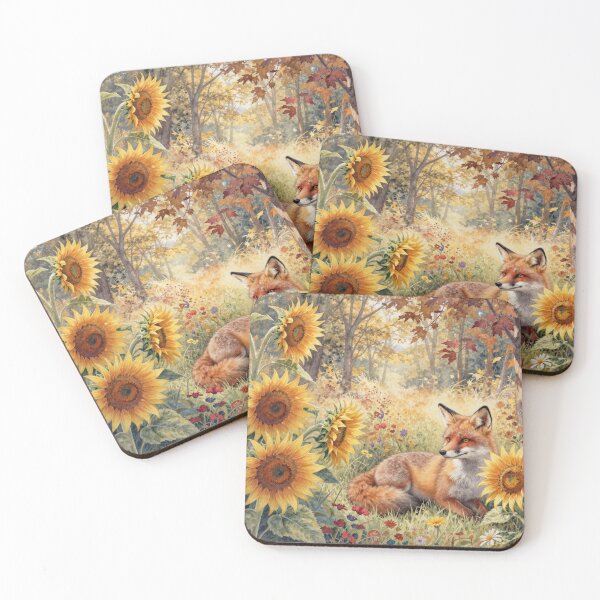 Item preview, Sunflowers in autumn designed and sold by LilithsDesires.