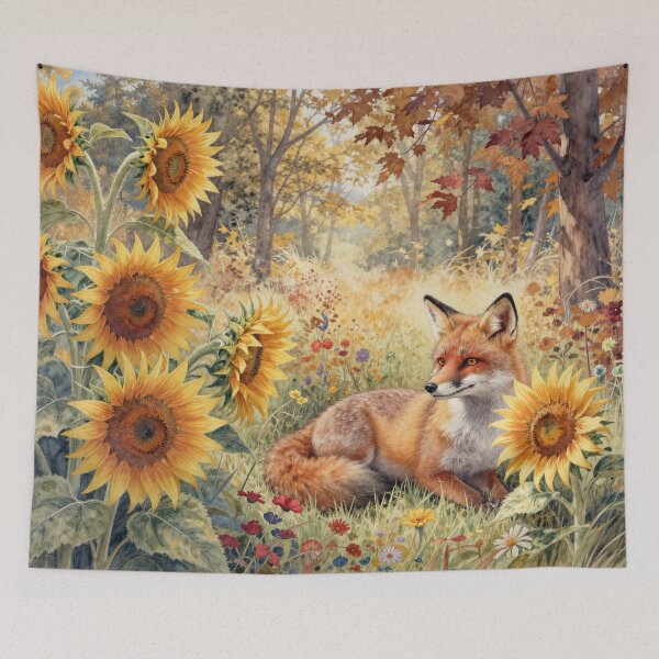 Item preview, Sunflowers in autumn designed and sold by LilithsDesires.
