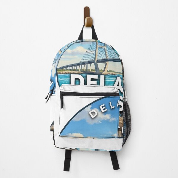 Item preview, Delaware Seashore State Park Delaware Summer Inlet Round Badge Sticker designed and sold by DetourDgn.