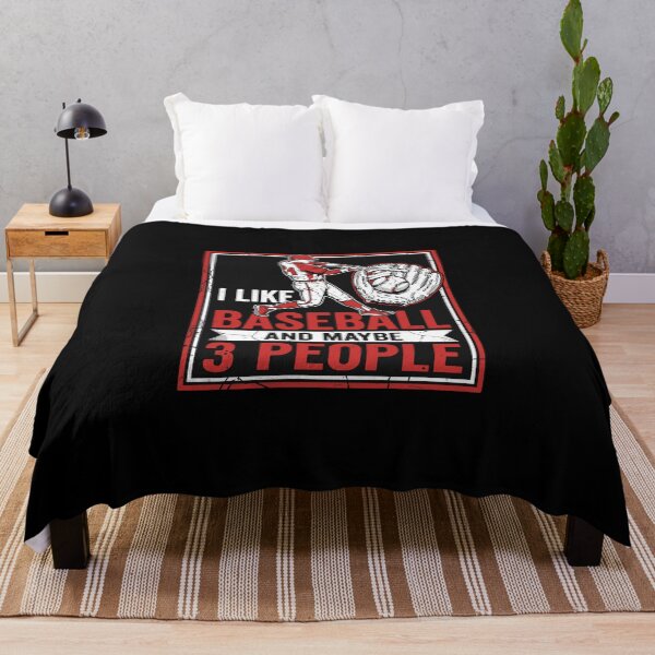 Item preview, I Like Baseball And Maybe 3 People Baseball Fan Sports Humor designed and sold by PopStars1993.
