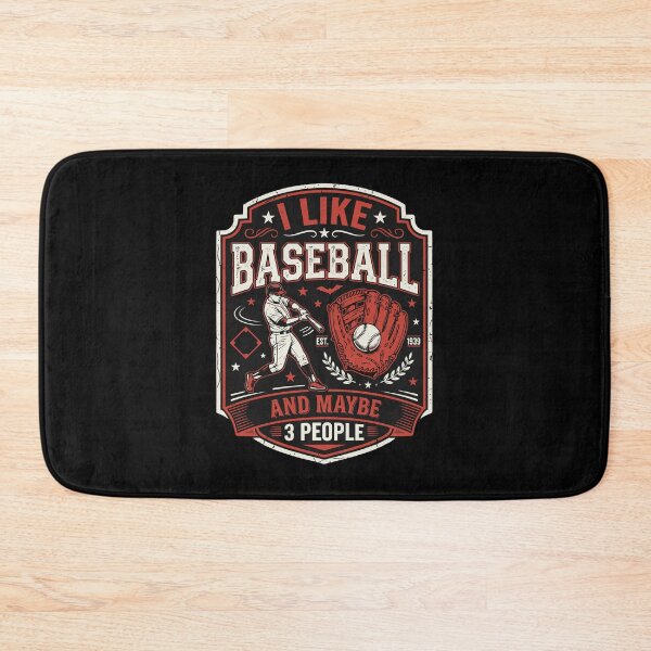 Item preview, I Like Baseball And Maybe 3 People Baseball Fan Lover designed and sold by PopStars1993.