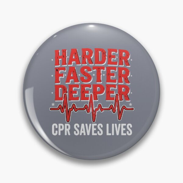 Item preview, Harder Faster Deeper Cpr Saves Lives First Responder Medical Professional designed and sold by SofiBlair.