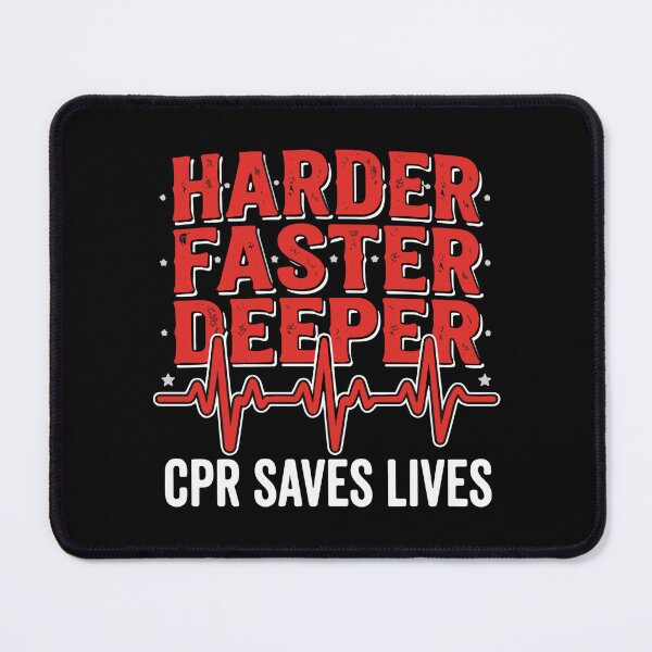 Item preview, Harder Faster Deeper Cpr Saves Lives First Responder Medical Professional designed and sold by SofiBlair.