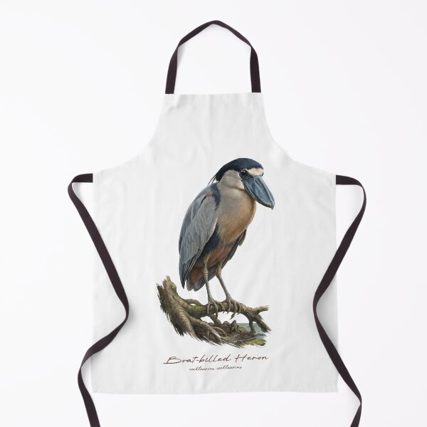 Item preview, Boat-billed Heron in Mangrove Swamp Bird Illustration designed and sold by Takeda-art.