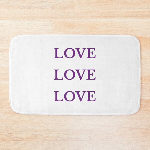 Item preview, Love love love purple text designed and sold by Inspirationmotivation.