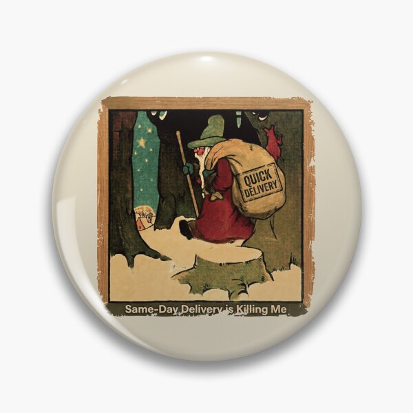 Artikelvorschau, Vintage-Weihnachtsmann mit Lieferung am selben Tag. entworfen und verkauft von EunsooLee.