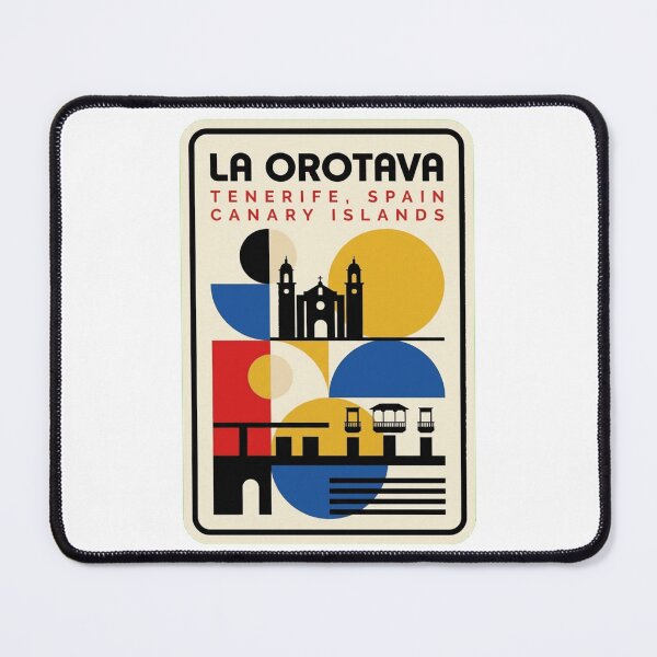 Item preview, Retro La Orotava Bauhaus Geometric Skyline designed and sold by k3rstman1.