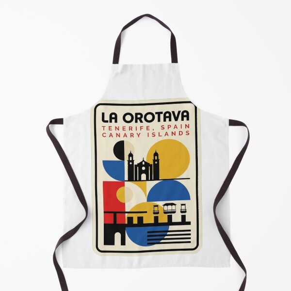 Item preview, Retro La Orotava Bauhaus Geometric Skyline designed and sold by k3rstman1.