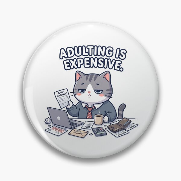 Item preview, Adulting Is Expensive designed and sold by Mbk Studios.