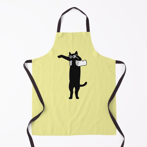Item preview, Black Cat Being Held Hostage funny Drawing designed and sold by magdalenanegra.