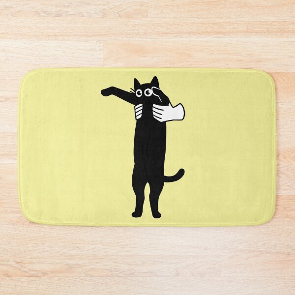 Item preview, Black Cat Being Held Hostage funny Drawing designed and sold by magdalenanegra.