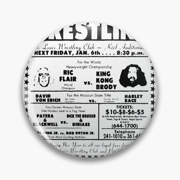Item preview, Flier Brody Match Advertisement designed and sold by Irish Whip Media.