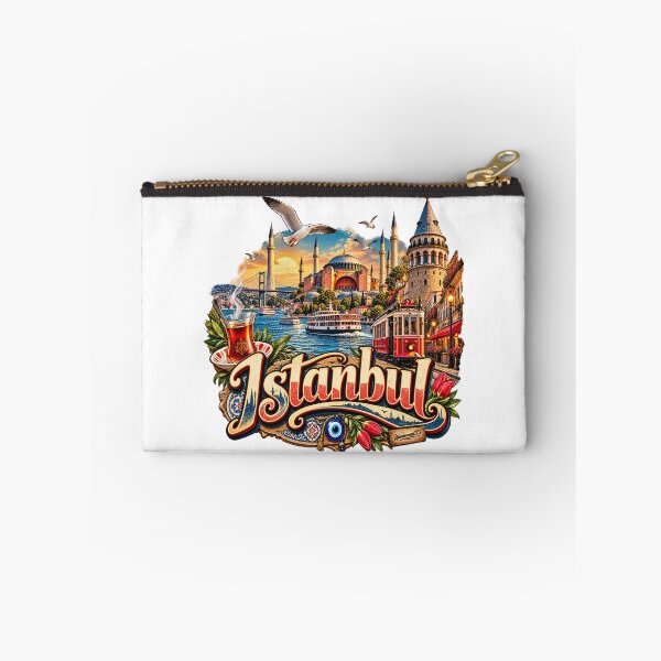 Item preview, Estambul Türkiye – Bósforo Santa Sofía y Torre de Gálata designed and sold by Wandervogel123.