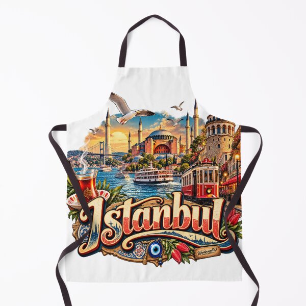 Item preview, Istanbul Türkiye – Bosphorus Hagia Sophia & Galata Tower designed and sold by Wandervogel123.