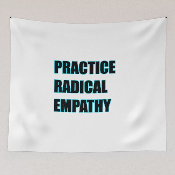 Aperçu de l'œuvre Pratiquer l'empathie radicale créée et vendue par Inspirationmotivation.