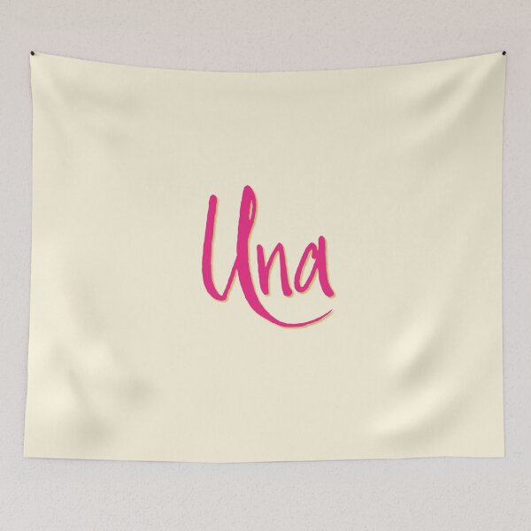 Item preview, UNA personalized type design designed and sold by CharlottePlaceArt.