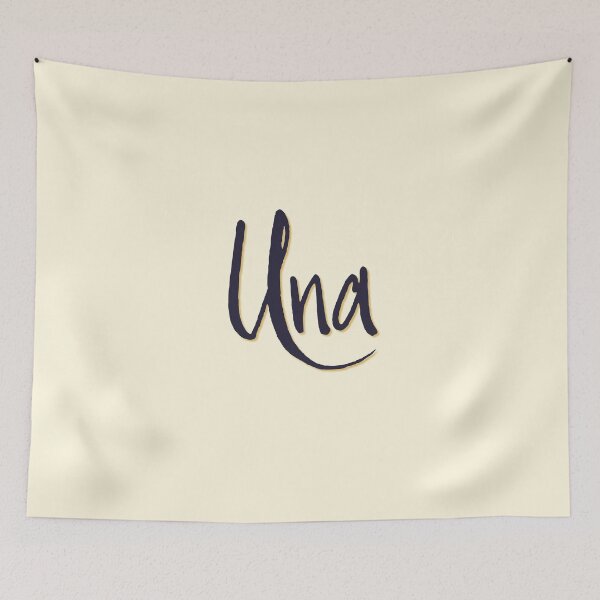 Item preview, UNA personalized type design designed and sold by CharlottePlaceArt.