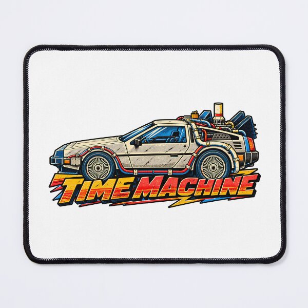 Item preview, Time Machine Delorean designed and sold by SpectacledBoi.
