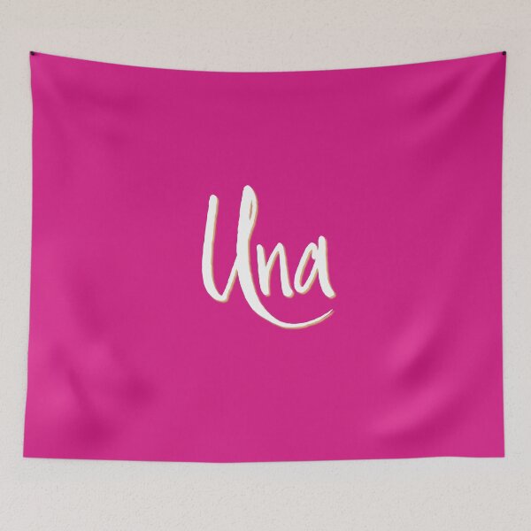 Item preview, UNA personalized type design designed and sold by CharlottePlaceArt.