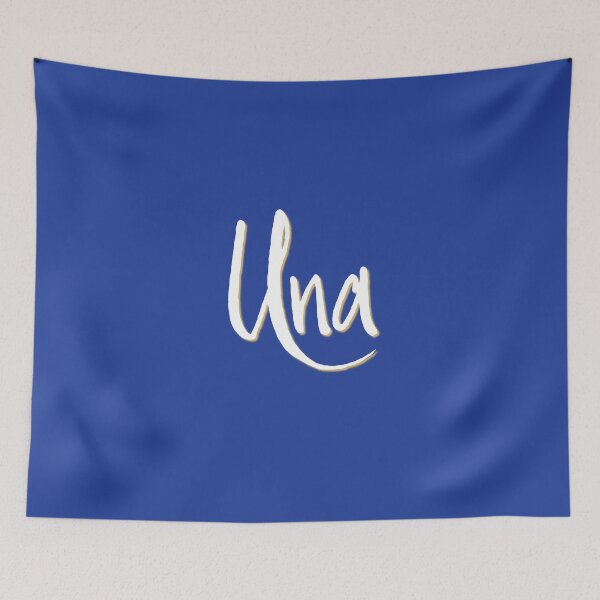 Item preview, UNA personalized type design designed and sold by CharlottePlaceArt.