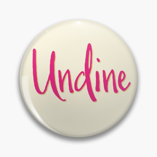 Item preview, UNDINE personalized type design designed and sold by CharlottePlaceArt.