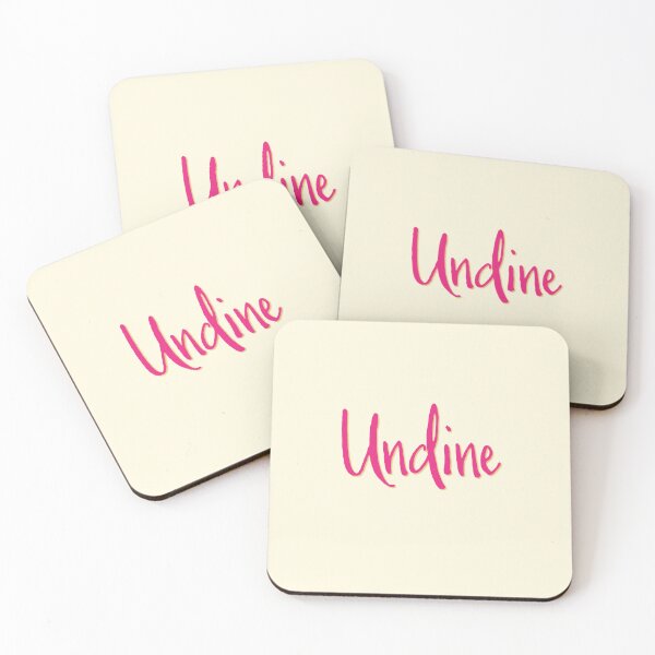 Item preview, UNDINE personalized type design designed and sold by CharlottePlaceArt.