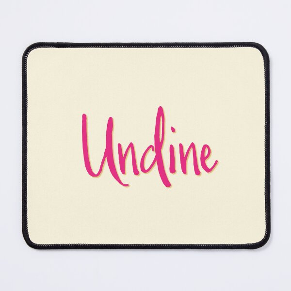 Item preview, UNDINE personalized type design designed and sold by CharlottePlaceArt.