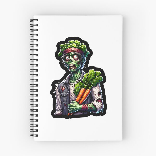 Item preview, Vegetarian Zombie Holding Carrots designed and sold by simran-spires.