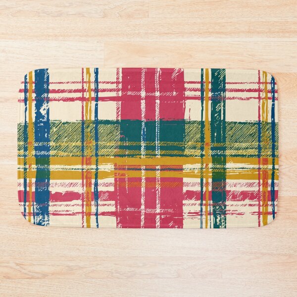 Item preview, Cream Madras Pattern Design designed and sold by RichardRags.