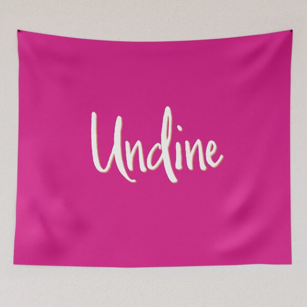 Item preview, UNDINE personalized type design designed and sold by CharlottePlaceArt.