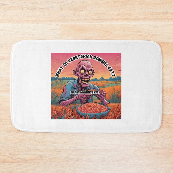 Item preview, What Do Vegetarian Zombies Eat 1 designed and sold by simran-spires.
