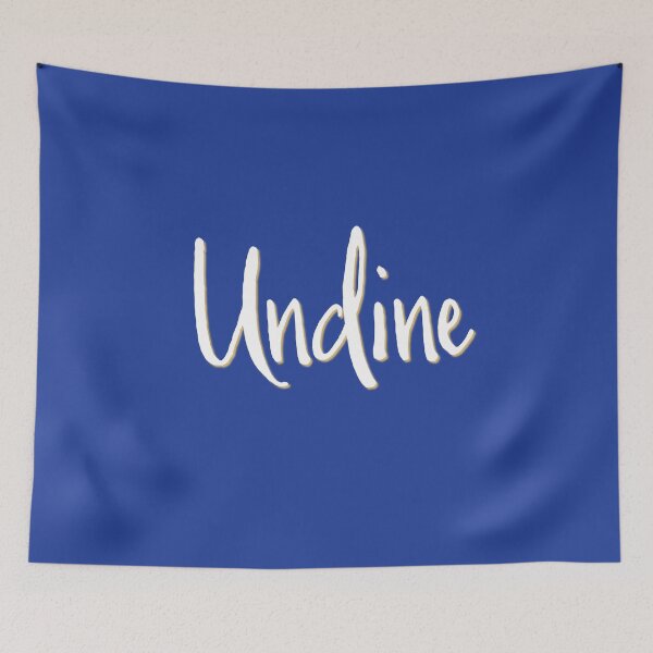 Item preview, UNDINE personalized type design designed and sold by CharlottePlaceArt.