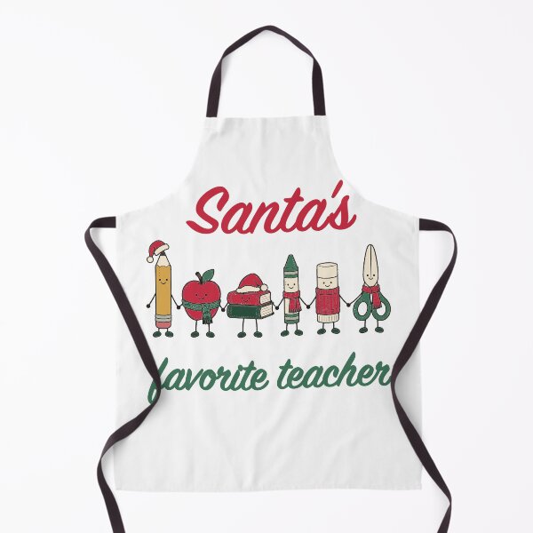 Item preview, Santa's Favorite Teacher Cute School Supplies designed and sold by sdcreations210.